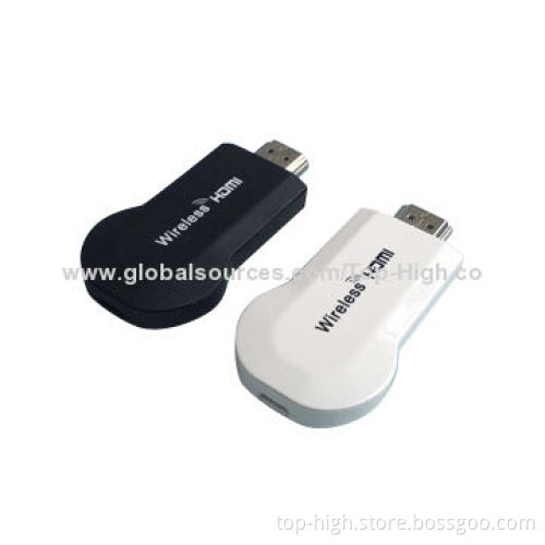 Wireless HDMI transmitter and receiver adapter for iPhone accessory
